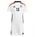 Germany Thomas Muller #13 Replica Home Minikit Euro 2024 Short Sleeve (+ pants)